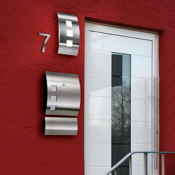 Wandleuchte CMD 23/BM, E27, edelstahl