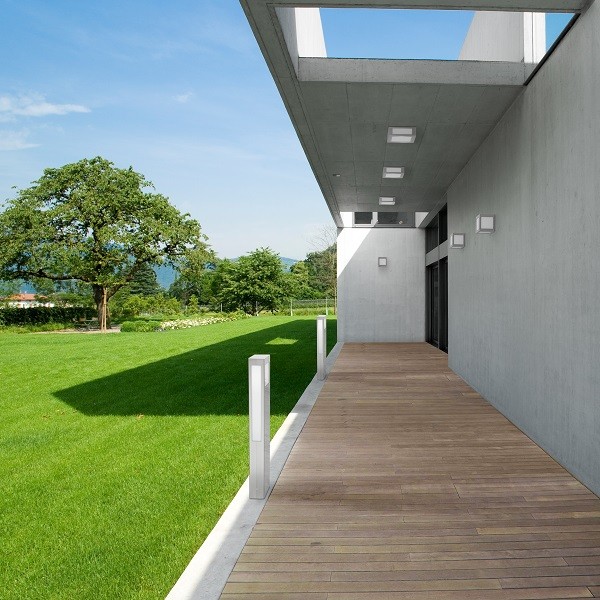 LED Pollerleuchte CMD 24, 2G11, edelstahl