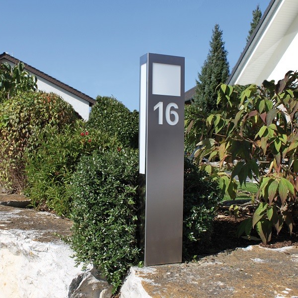 LED Pollerleuchte CMD 24/HN, 2G11, edelstahl