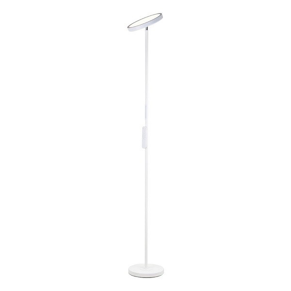 LED floor lamp SALERNO, white