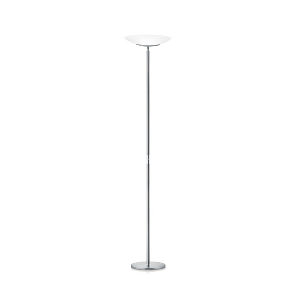 LED-Deckenfluter ALMA, nickel matt