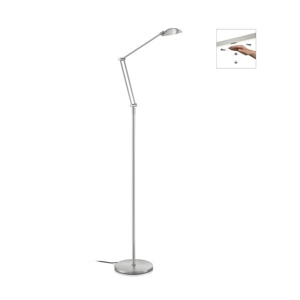 LED-Leseleuchte ILSA-S, nickel matt