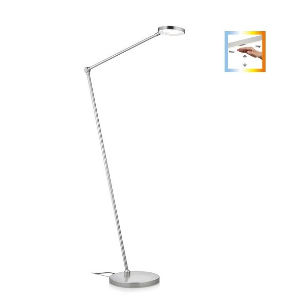 LED-Leseleuchte THEA-S, nickel matt