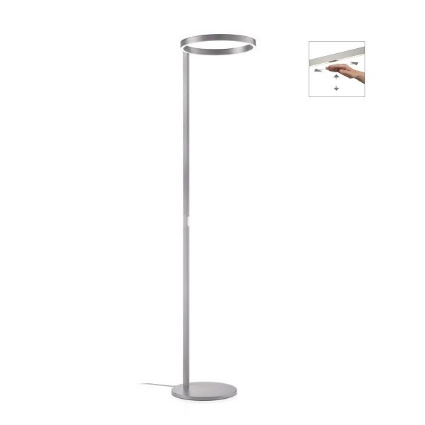 LED-Deckenfluter LANA, nickel matt