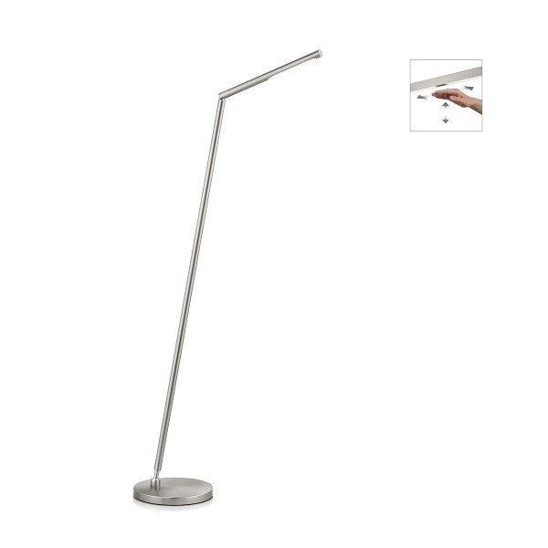 LED-Leseleuchte DINA-S, nickel matt