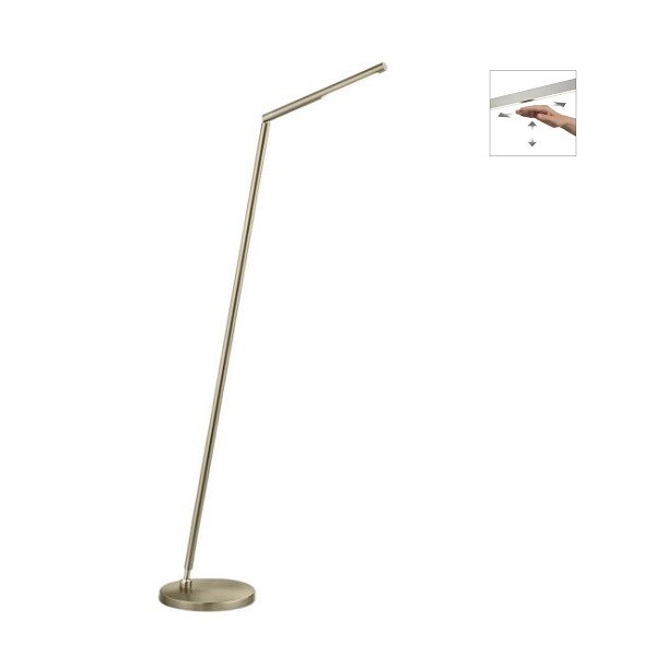 LED-Leseleuchte DINA-S, effekt bronze