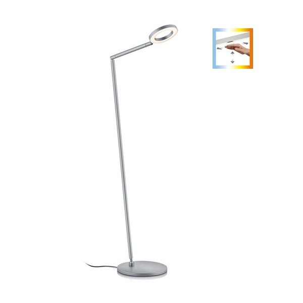 LED-Leseleuchte TESSA-S, nickel matt