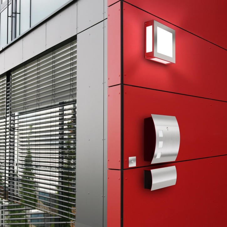 LED Wandleuchte CMD 42/LED, edelstahl