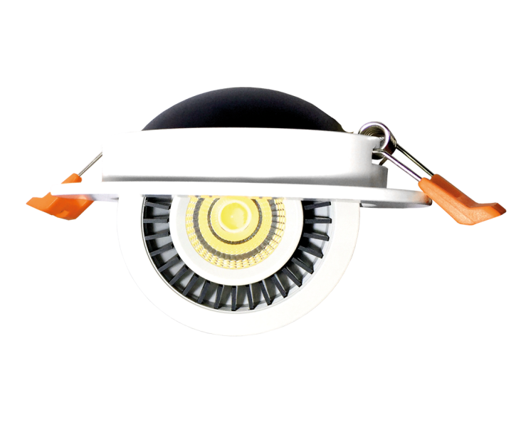 NOSER LED-Downlight blanc, 7W, 4000K, dimmable