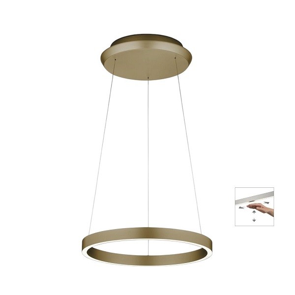 LED-Pendelleuchte SVEA-L40, effekt bronze