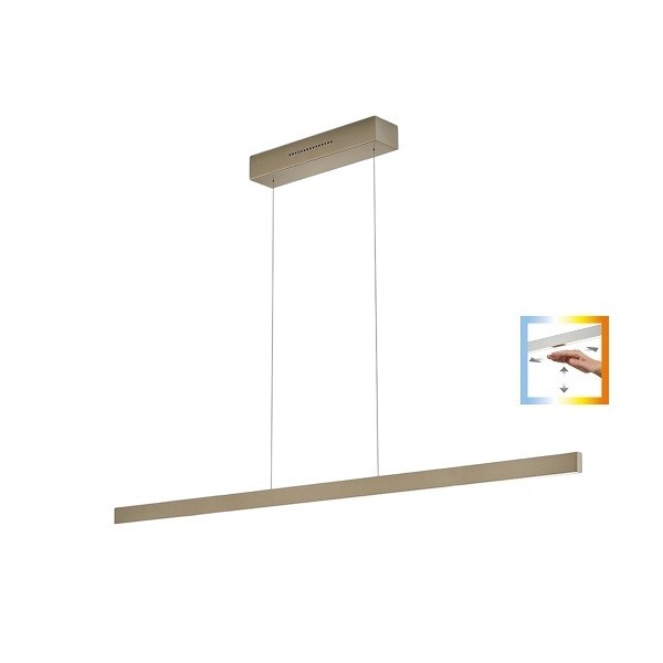 LED-Pendelleuchte LINDA-132, effekt bronze