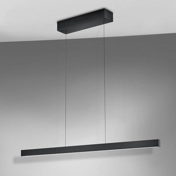 LED-Pendelleuchte LINDA-92, schwarz