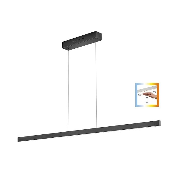 LED-Pendelleuchte LINDA-152, schwarz