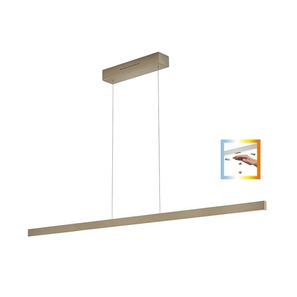 LED-Pendelleuchte LINDA-152, effekt bronze
