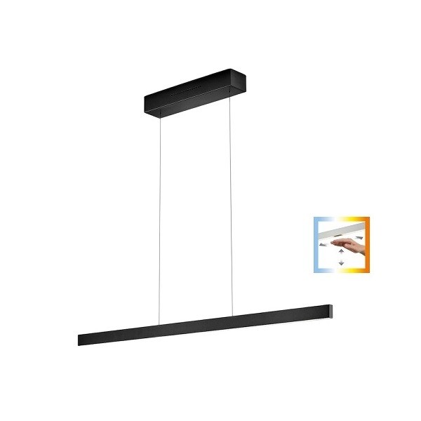 LED-Pendelleuchte LINDA-112, schwarz