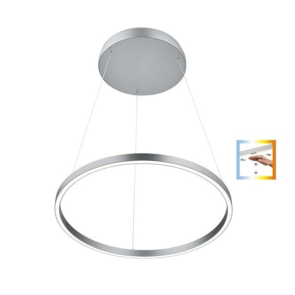 LED-Pendelleuchte LISA-60, nickel matt