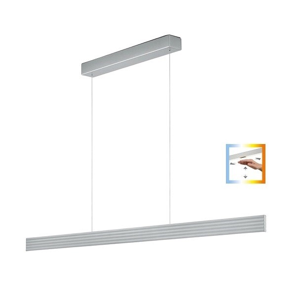 LED-Pendelleuchte FARA-152, nickel matt