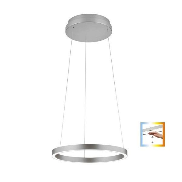 KNAPSTEIN LED Pendelleuchte LISA-40, nickel matt