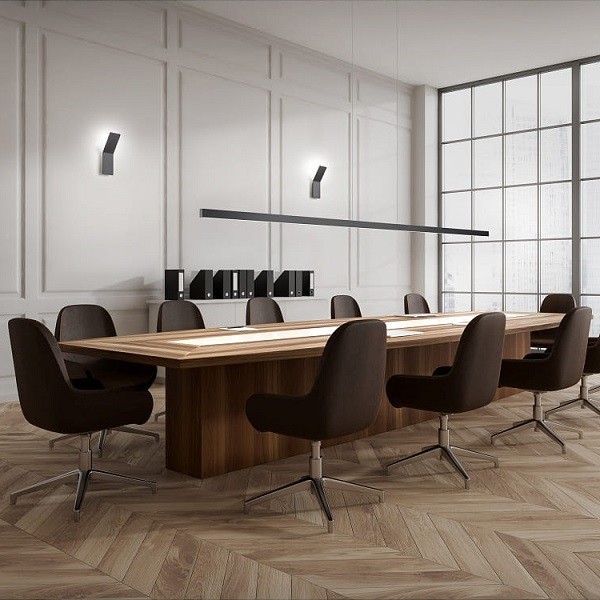 LED-Pendelleuchte LINDA-192, schwarz