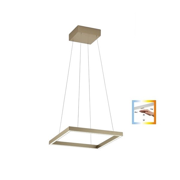 LED-Pendelleuchte NIKA-40, effekt bronze