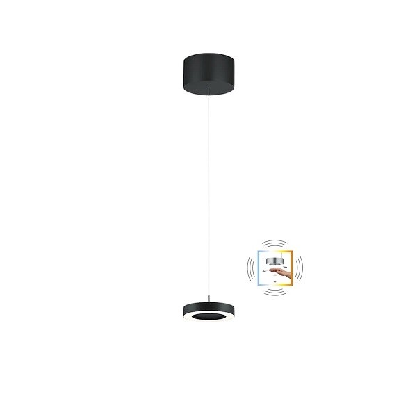 LED-Pendelleuchte DAJA-1, schwarz