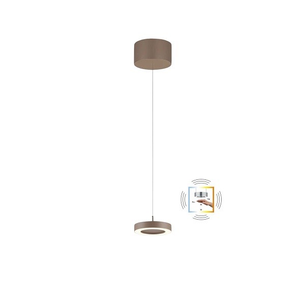 LED-Pendelleuchte DAJA-1, effekt bronze
