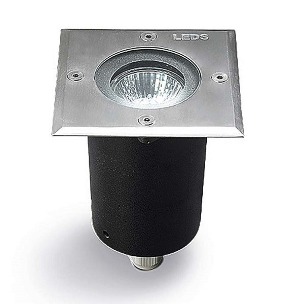 Luminaire encastr? au sol IP65/IP67 GEA GU10 SQUARE GU10 50W AISI316-Acier inoxydable