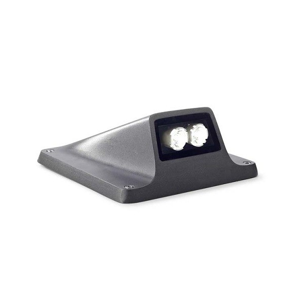 Bollard light fitting IP65/IP67 REXEL 4 LEDS LED 2.1W 3000K anthracite 144Lm