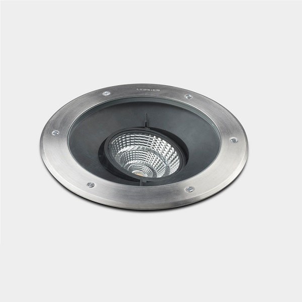 Recessed floor luminaires IP65/IP67 GEA COB LED ALUMINIUM D:185mm LED 16W 3000K AISI31