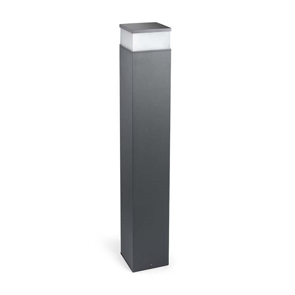 Bollard light fitting IP65 CUBIK LED 1000mm LED 15W 3000K anthracite 833Lm