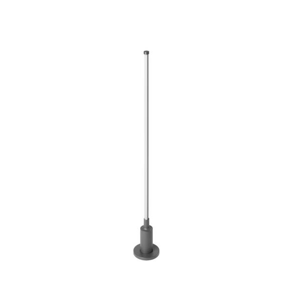 Brumberg Spiessstrahler  VITI rechte. gra, 930 on/off 10W 230V IP65