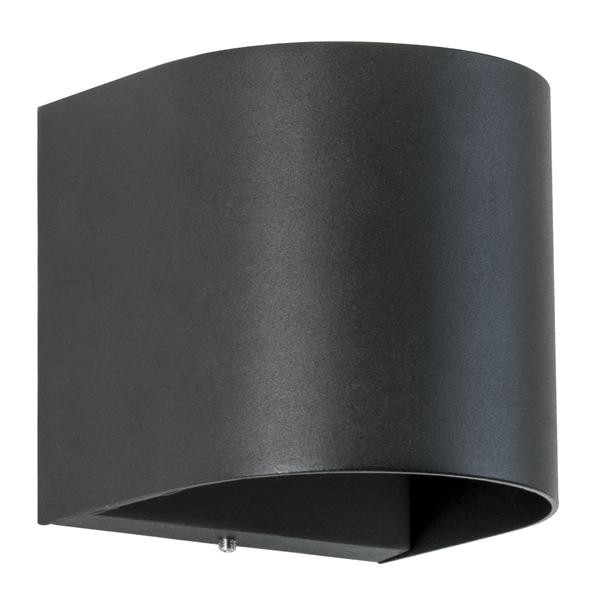 Brumberg AB-Wandleuchte  RULVIA sw 830, on/off 10W 230V IP54