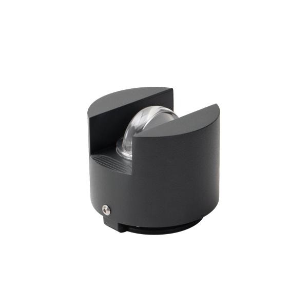 Brumberg AB-Bodenleuchte NIAS gra 830, on/off 3W 230V IP66