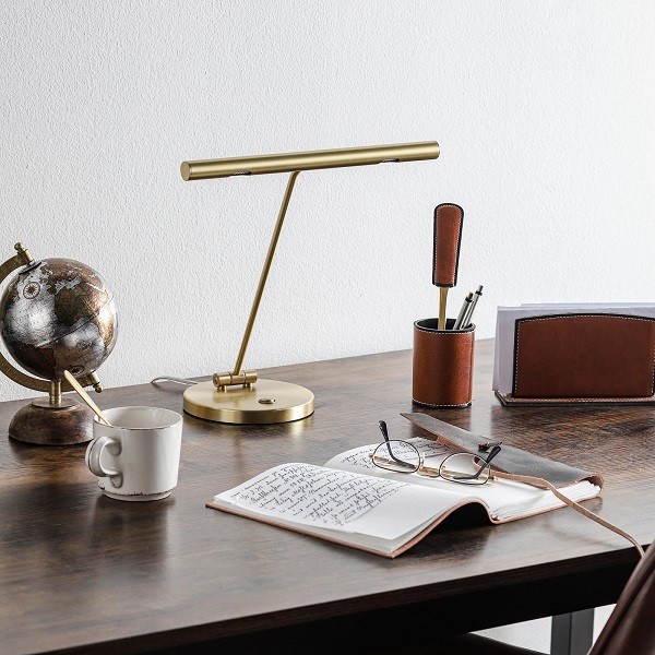 LED-Tischleuchte JOLA, messing matt