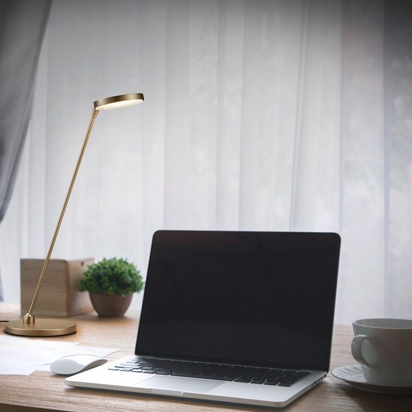 LED-Tischleuchte THEA-T, effekt bronze