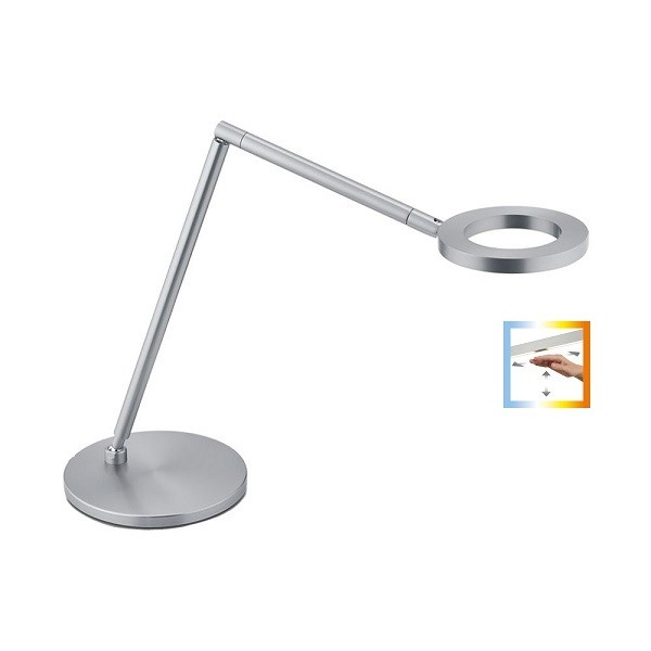 LED-Tischleuchte TESSA-T, nickel matt