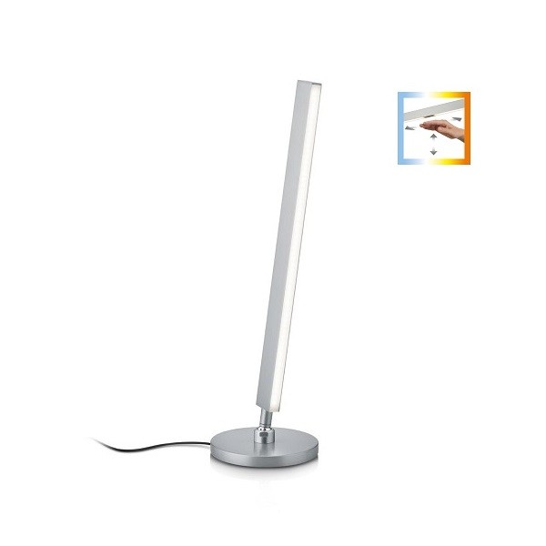 LED-Tischleuchte KOSMA, nickel matt