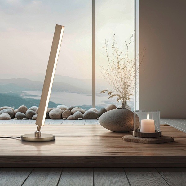 LED-Tischleuchte KOSMA, effekt bronze