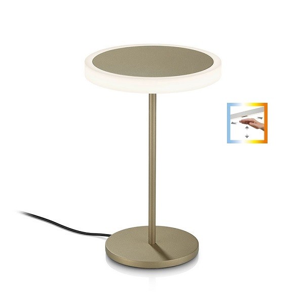 LED-Tischleuchte TILDA-T, bronze metallic