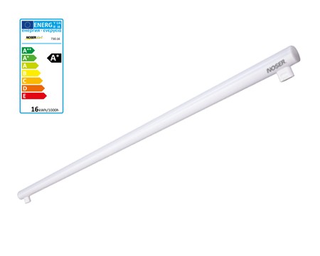 NOSER LED Lampe tubulaire S14s, 16W, 1450lm, 2700?K, 1000mm