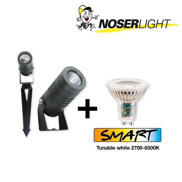 LED Outdoor Spotlight 240V - SET with TUNABLE WHITE GU10