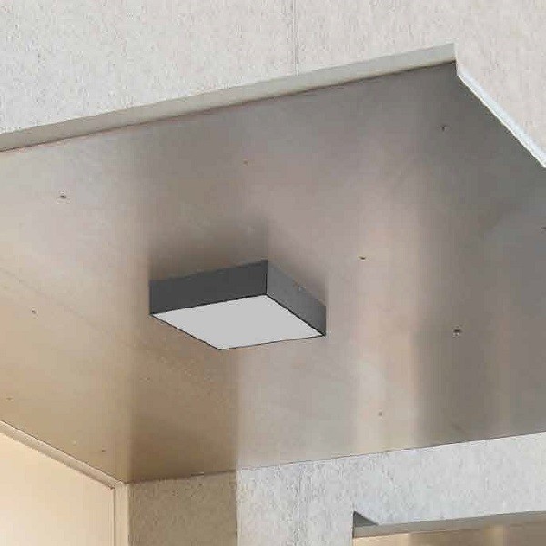 LED Wand-/Deckenleuchte CMD 9023, anthrazit