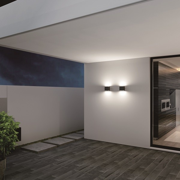 LED Wandleuchte CMD 9031, anthrazit