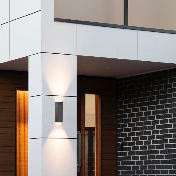 LED Wandleuchte CMD 9039, anthrazit