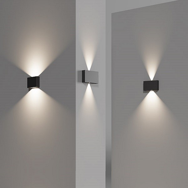 LED Wandleuchte CMD 9040, anthrazit