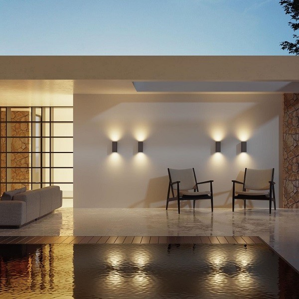 Wandleuchte CMD 9041, GU10, anthrazit