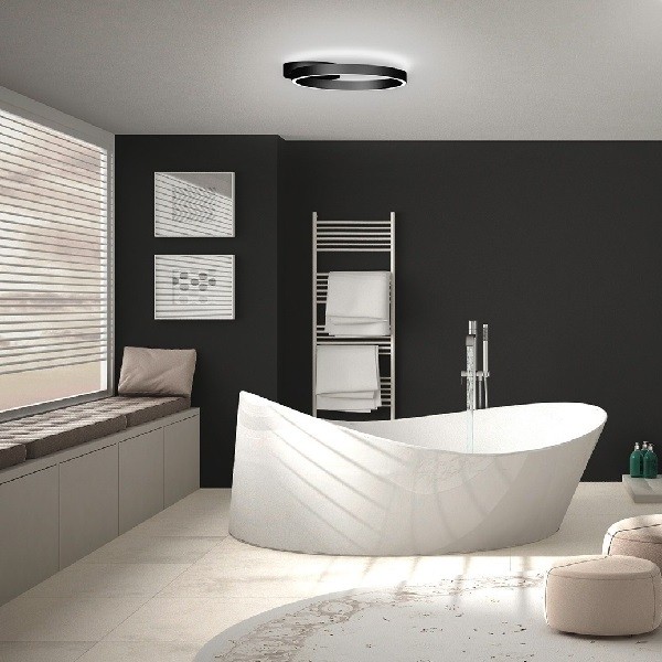 LED-Deckenleuchte ANEL-40, schwarz