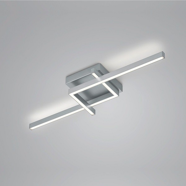 LED-Deckenleuchte FRIDA-80, nickel matt