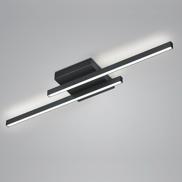LED-Deckenleuchte NURI-2, schwarz