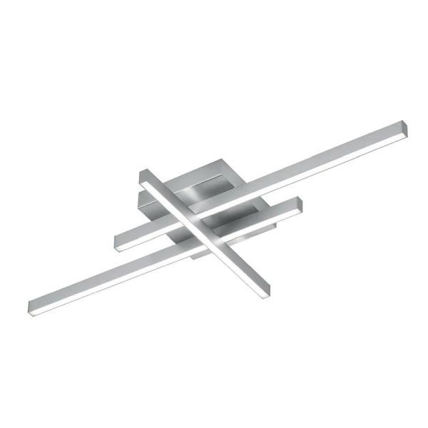 LED-Deckenleuchte FELI, nickel matt